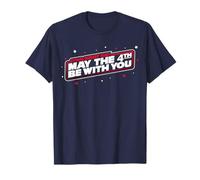 Star Wars Day May The 4th Be with You Classic Text Font T-Shirt