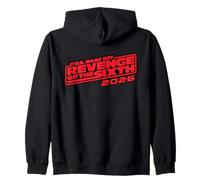 Star Wars Day Revenge of The Sixth May 6th 2026 Angled Logo Sweat à Capuche