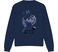 Star Wars - "Death Star Defenders" Sweat unie homme/femme TV3471 (L) (Bleu marine)