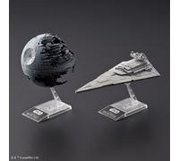 Star Wars Death Star II + Imperial Star Destroyer 1:2700000 Plastique Model Kit