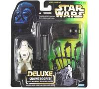 Star Wars Deluxe Snowtrooper With E-Web Heavy Repeating Blaster Action Figure