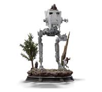 Star Wars Demi Art Scale Statue 1/20 AT-ST Et Chewbacca 53 Cm Iron Studios