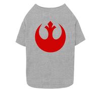 STAR WARS Dog and Cat T-shirt pour animal de compagnie avec emblème de l'alliance, chiné athlétique, taille M