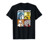 Star Wars Droids and Ships White T-Shirt