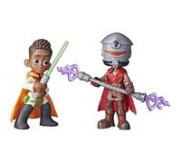 Star Wars Duel avec Sabre Laser, Figurines Kai Brightstar et Taborr, Jouets pour Enfants