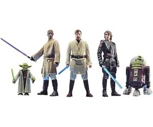 Star Wars - Edition Collector - Pack de 5 Figurines articulées Ordre Jedi - 9,5 cm