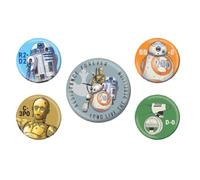 Star Wars - Ensemble de badges DROIDS (Taille unique) (Multicolore)