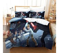 Star Wars Ensemble De Couvercle De Couette Doux En Pi¿¿Ces Avec Fermeture ¿¿ Fermeture ¿¿Clair De Taie D'oreiller Emp¿ºchez L'ensemble De Literie Allergique Adapt¿¿E ¿¿ Toutes Sortes De