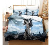 Star Wars Ensemble De Couvercle De Couette Doux En Pi¿¿Ces Avec Fermeture ¿¿ Fermeture ¿¿Clair De Taie D'oreiller Emp¿ºchez L'ensemble De Literie Allergique Adapt¿¿E ¿¿ Toutes Sortes De
