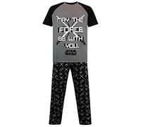 Star Wars Ensemble De Pyjamas Homme La Guerre des Étoiles Noir X-Large