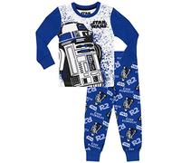 Star Wars - Ensemble De Pyjamas R2D2 - Garçon - Bien Ajusté - 11/12 Ans - Couleur Blanc/Bleu