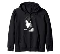 Star Wars EP II Anakin Black & White Side Profile Portrait Sweat à Capuche