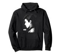 Star Wars EP II Anakin Black & White Side Profile Portrait Sweat à Capuche