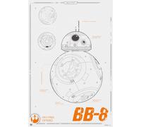 Star Wars EP7 BB-8 Episode7 Poster Taille 61x91,5