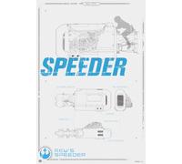 Star Wars EP7 Rey's Speeder Episode7 Poster Taille 61x91,5