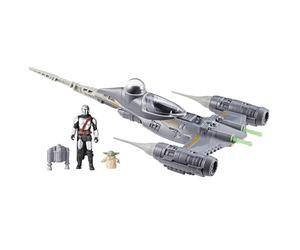 Star Wars Epic Hero Series, The Mandalorian's N-1 Starfighter, [Ni] Not Identifiable (A Combination of Silver/Gray, Green, and Possibly Some Brown and Red)