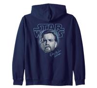Star Wars Episode 3 Jedi Master Obi-Wan Portrait Sweat à Capuche