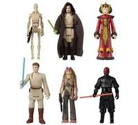 Star Wars Episode I Retro Collection - Pack de 6 figurines The Phantom Menace Multipack 10 cm Multicolore G
