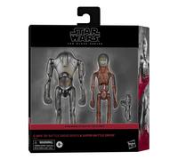 Star Wars – Figurines Black Series – C-3PO et Super Droïde de combat – Pack de 2 – 15 cm