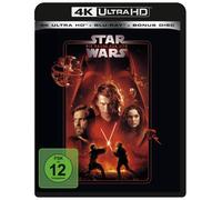 STAR WARS: EPISODE III - DIE RACHE DER SITH UHD BL 3 ULTRA HD BLU-RAY NEUF