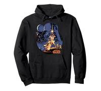 Star Wars Episode IV A New Hope Vintage Retro Poster Artwork Sweat à Capuche