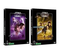STAR WARS Episode IV - UN NOUVEL ESPOIR (2019) - DVD & STAR WARS Episode II - L'ATTAQUE DES CLONES (2019) - DVD