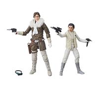 Hasbro Star Wars Episode V Black Series Action Figures 2018 Leia & Han (Hoth) Conventio