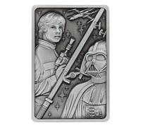 Star Wars Épisode V : The Empire Strikes Back Luke & Dark Vador Lingot métallique édition limitée - Collection officielle, édition numérotée, 5 000 exemplaires dans le monde entier