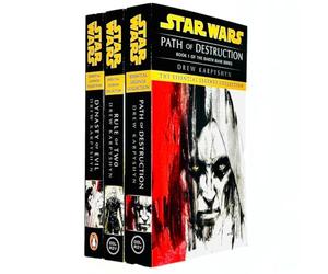 Star Wars: Essential Legends Collection Darth Bane Trilogy Books Set By Drew Karpyshyn(Path of Destruction, Rule of Two & Dynasty of Evil)