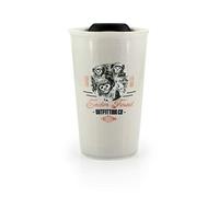 STAR WARS Ewok Ceramic Mug with Lid | Endor Forest Outfitting Co. | 12 Ounces