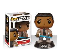 Star Wars Exclusif Finn + Sabre Laser 9.5cm Figurine Pop Vinyle Bobble-Head