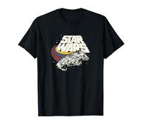 Star Wars Falcon Ship Three Stripes T-Shirt