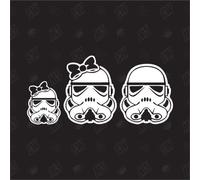 Star Wars Family with 1 Girl ? Stickers