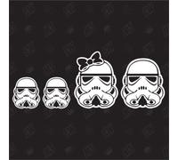 Star Wars Family with 2 Little Boys ? Stickers