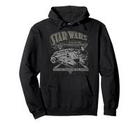Star Wars Faucon Millenium In A Galaxy Far Away Faded Text Sweat à Capuche