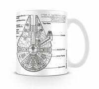 Star Wars Faucon Millenium Sketch Becher