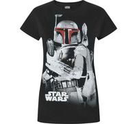 Star Wars - T-shirt Boba Fett - Femme (XL) (Noir) - UTNS4613 Noir G