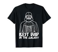 Star Wars Fête des Pères Darth Vader Best Dad In The Galaxy T-Shirt