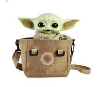 Star Wars – The Mandalorian – Figurine Peluche L’Enfant Sonore et Son Sac
