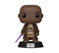Funko Pop! Figurine Vinyle Star Wars – Mace Windu (Retro) – May The Force – Produit officiel