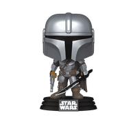 Star Wars - Figurine Pop! Mandalorien avec Sabre Noir N°663