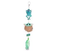 STAR WARS for Pets GROGU Cat Toy Teaser with Plush, Feathers & Pom Poms | Bouncy Teaser Cat Toy with Hungry GROGU| Interactive Toy for Cats, Dancing Teaser with Feathers | Cat Exercise Toy