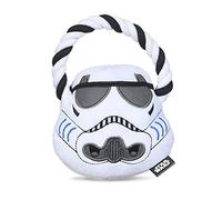 STAR WARS for Pets Stormtrooper Rope Ring with Plush Head Dog Toy | Stormtrooper Chew Toy for Dogs | STAR WARS Dog Toys, Dog Tug Toys, Tug of War Dog Chew Toys