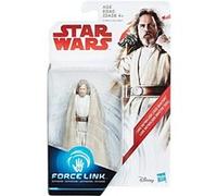 Star Wars Force Link 2.0 : Luke Skywalker (Maitre Jedi) - Figurine 9.5 Cm - Personnage Disney - Nouveaute
