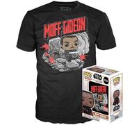 Star Wars Funko The Mandalorian Pop! & Tee Box Moff Gideon Taille L T-Shirts