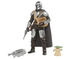 Star Wars Galactic Action The Mandalorian & Grogu, Figurines électroniques interactives de 30 cm, Jouets, dès 4 Ans