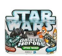 Star Wars: Galactic Heroes 2010 Super Battle Droid & Clone Trooper Bomb Squad Action Figure 2-Pack by Hasbro Inc
