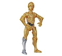 Star Wars Galaxy of Adventures C-3PO Toy Figurine d'action de 12,7 cm avec Fonction de démolition droïde Amusante, Jouets pour Enfants à partir de 4 Ans