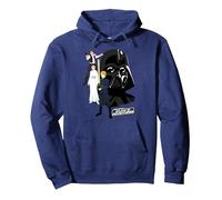 Star Wars Galaxy of Adventures Vader & Heros B1 Sweat à Capuche, Unisexe pour Adultes, Bleu Marine, S