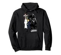Star Wars Galaxy of Adventures Vader & Heros B1 Sweat à Capuche, Unisexe pour Adultes, Noir, M